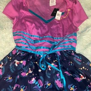 BNWT Disney Dress Shop Alice in Wonderland Dress by Her Universe white rabbit